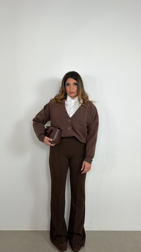 PANTALEGGINGS ZAMPA MARRONE
