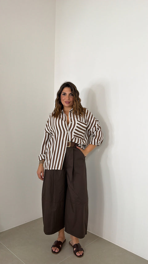 PANTALONE CRISTI MARRONE