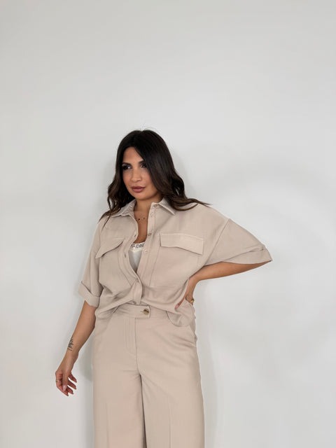 CAMICIA AKUMAL BEIGE