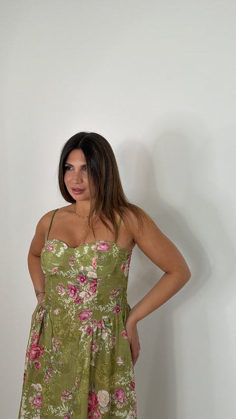 DRESS VENERE VERDE