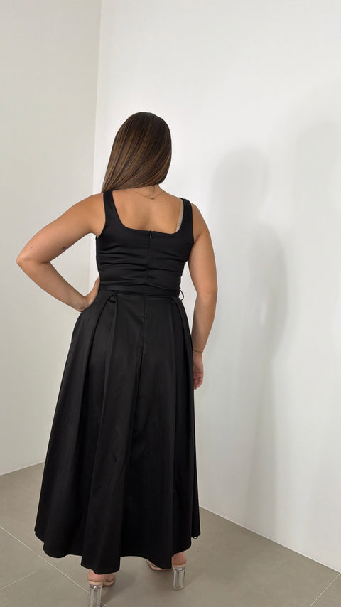 DRESS CORINNE NERO