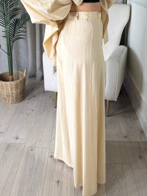 PANTAPALAZZO SAMIRA BEIGE