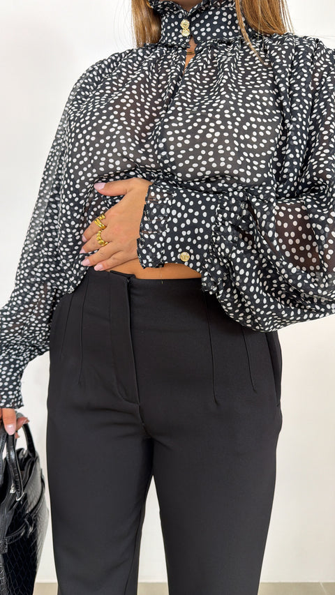 PANTALONE MOOD ZA** NERO