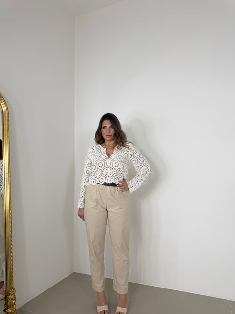 PANTALONE SUS BEIGE CAPRI