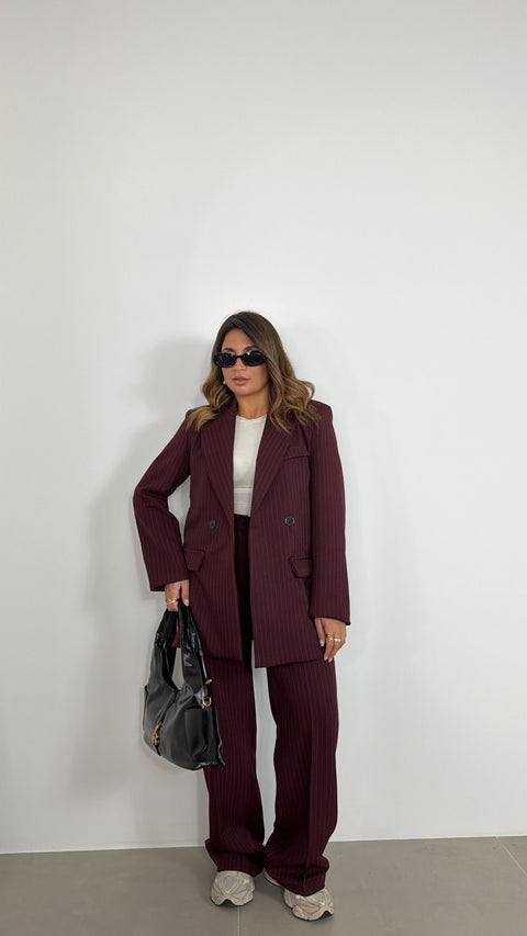 TAILLEUR MICOL GESSATO BORDEAUX