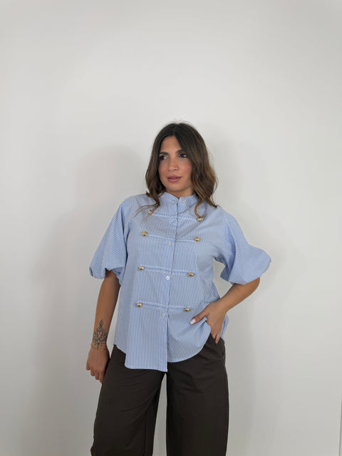 CAMICIA ZETA RIGA STRETTA