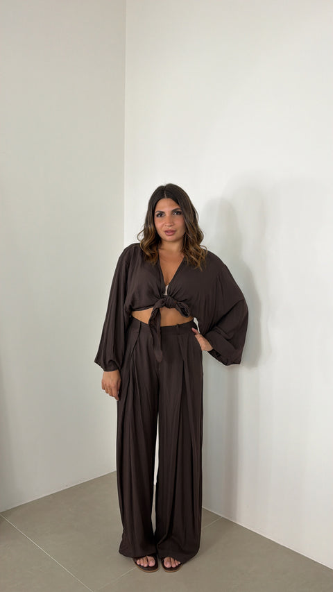 SET CARLITA MARRONE