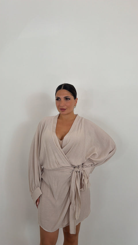 DRESS NOE BEIGE
