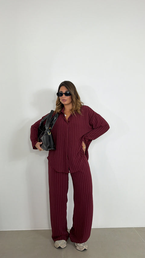 SET CLARISSA BORDEAUX