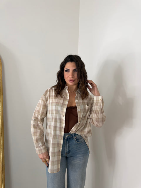 CAMICIA PAULA BEIGE