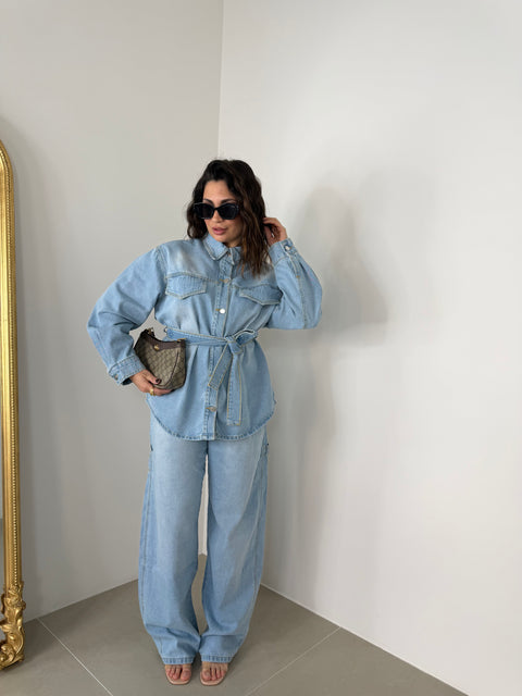 CAMICIA IN DENIM GB082