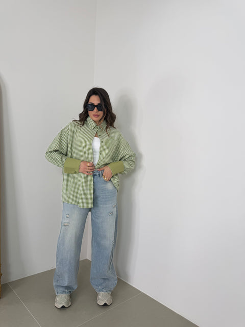 JEANS BALLOON CON STRAPPI