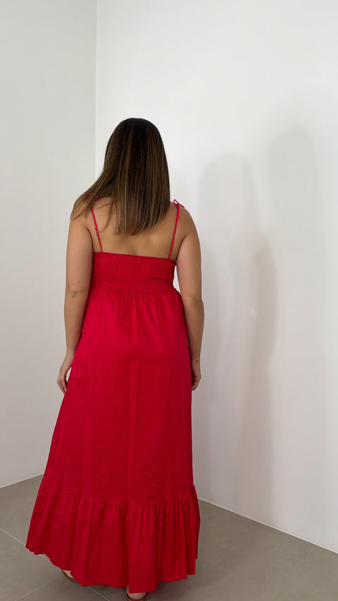 DRESS LULU ROSSO