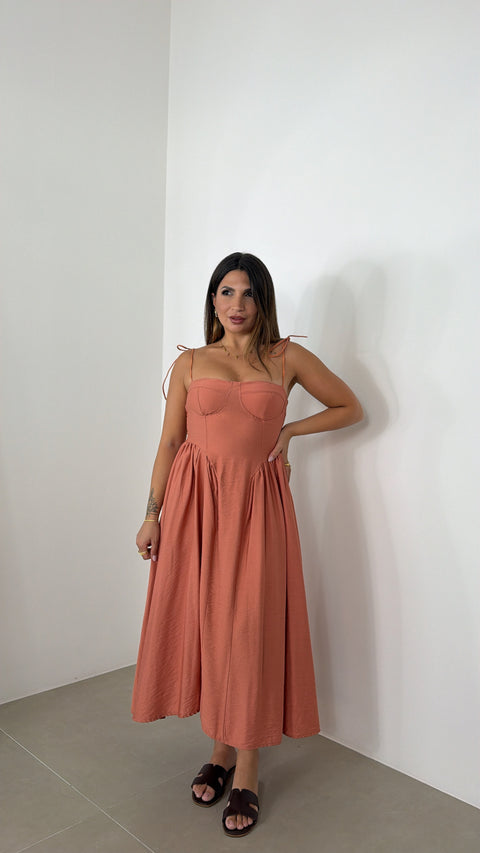 DRESS CAMILLA SALMONE