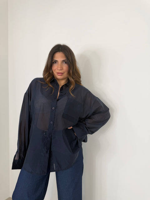 CAMICIA XENA BLU