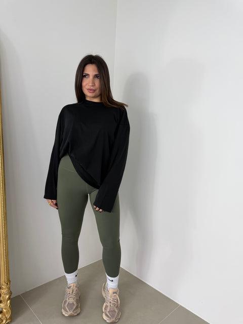 LEGGINGS MODELLANTE VERDE 603-19