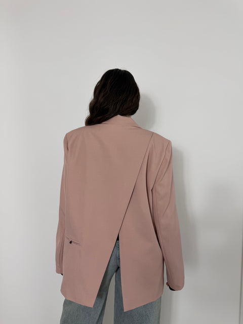 BLAZER APERTA SUL RETRO ROSA