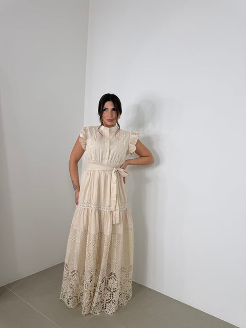 DRESS KENYA BEIGE