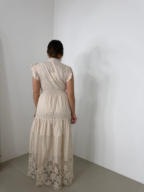 DRESS KENYA BEIGE