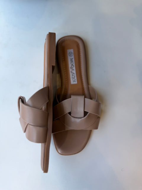 CIABATTA INTRECCIO BEIGE
