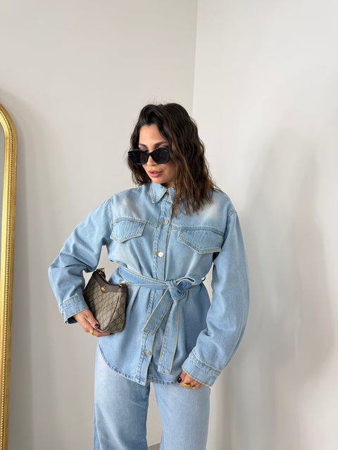 CAMICIA IN DENIM GB082