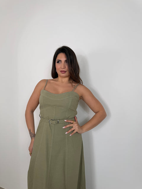 DRESS FORTUNA VERDE
