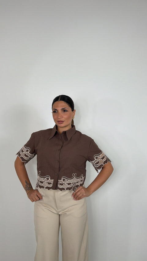 CAMICIA ALICIA CON RICAMI