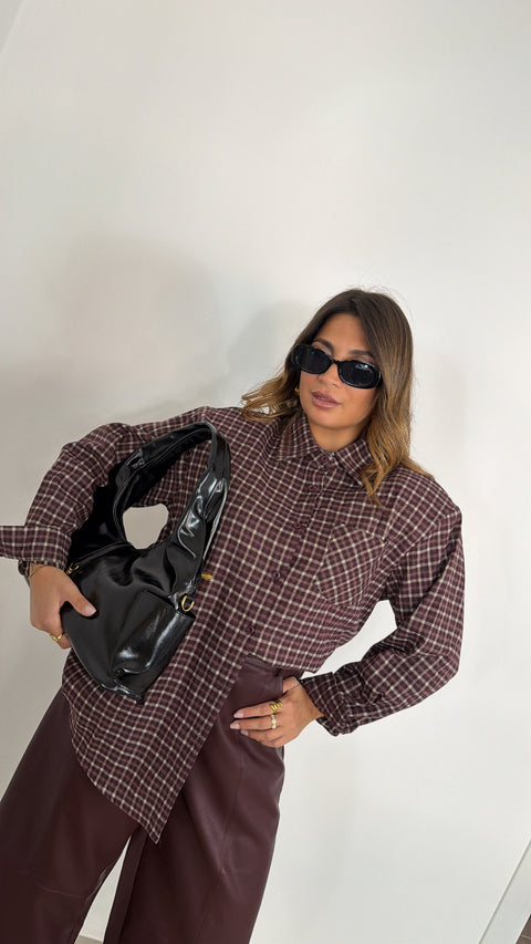 CAMICIA CIRILLA PRUGNA