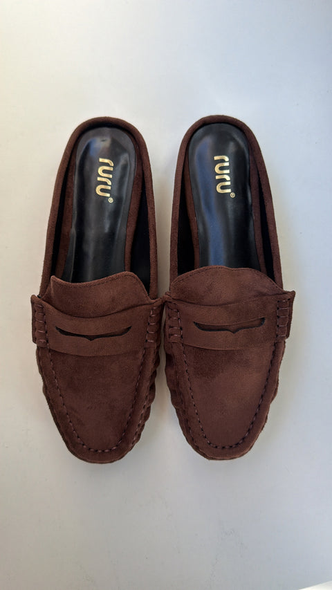 SABOT IN ECO CAMOSCIO BROWN 6808