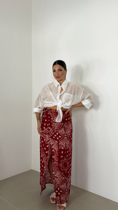 GONNA PORTAFOGLIO BANDANA BORDEAUX