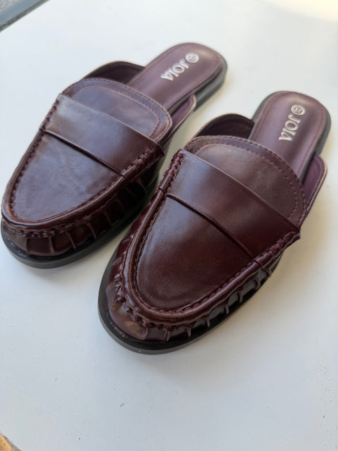 MOCASSINO IN ECOPEL WINE 1532