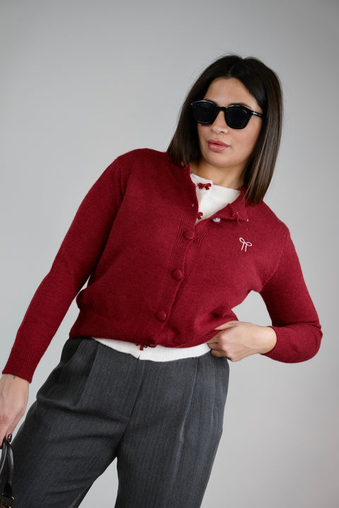 CARDIGAN FIOCCHETTI