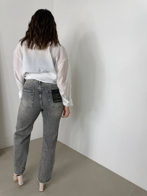 JEANS GAMBA DRITTA CURVY 3150-8