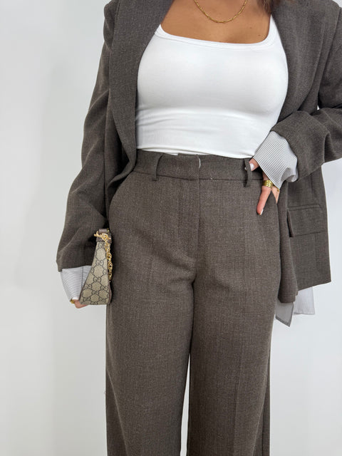 PANTALONE AMIRA MARRONE