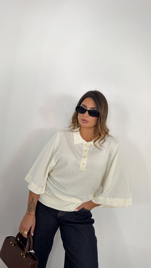 MAGLIA IVONNE PANNA