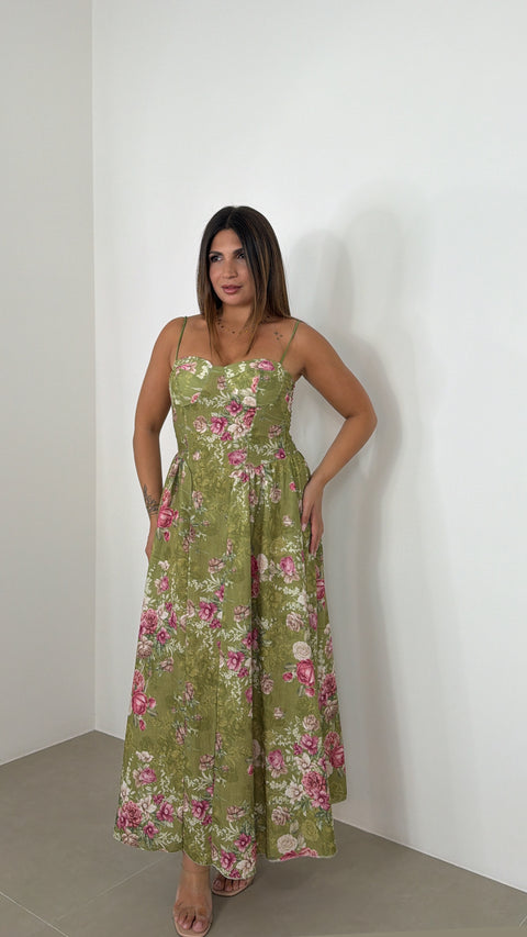 DRESS VENERE VERDE