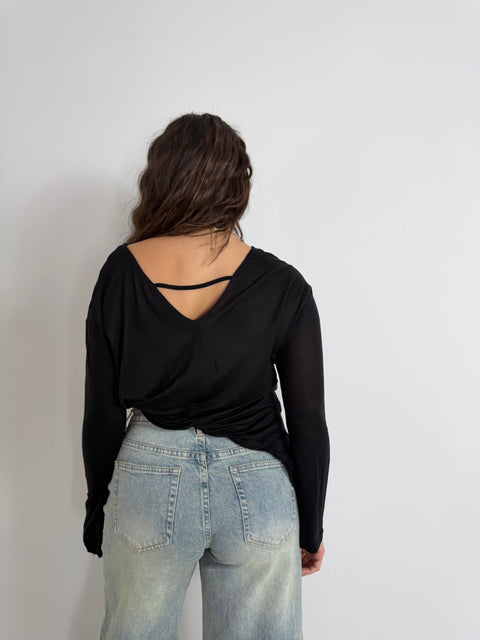MAGLIA SELIA NERA