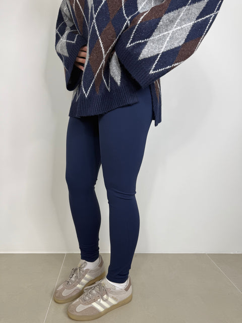 LEGGINGS MODELLANTE BLU 603-83