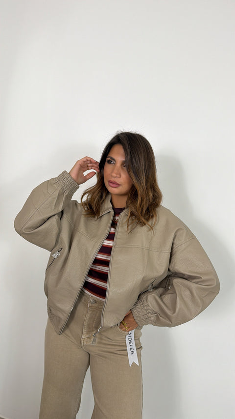 GIUBBOTTO CLARI BEIGE