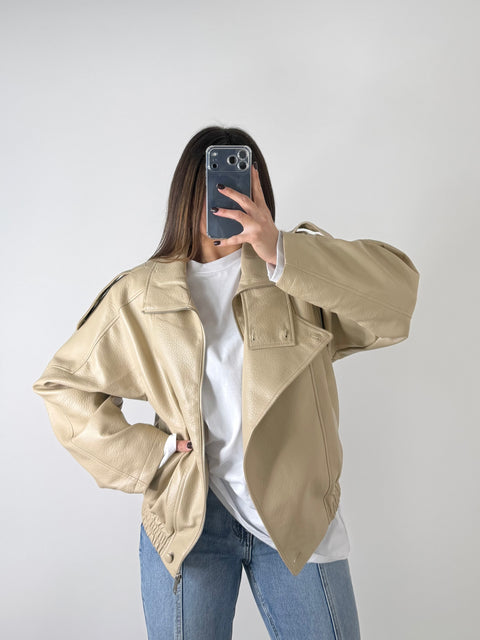 GIUBBOTTO CONNIE BEIGE