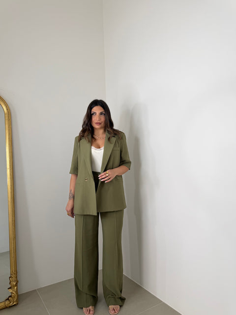 PANTALONE PALAZZO AKUMAL VERDE