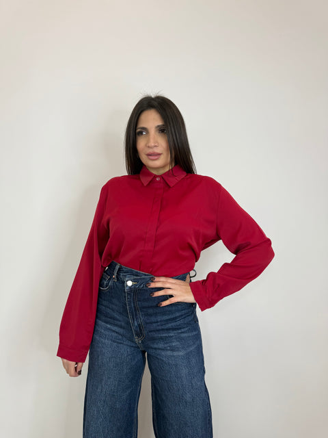 CAMICIA JANA BORDEAUX