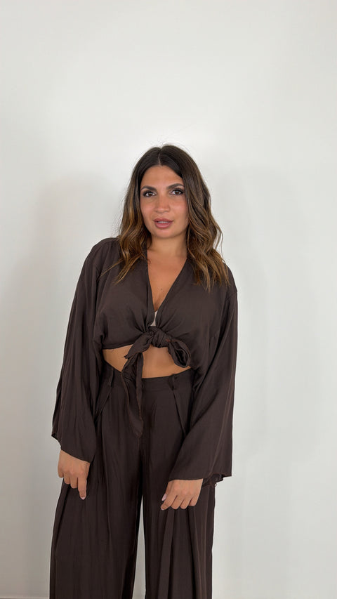 SET CARLITA MARRONE