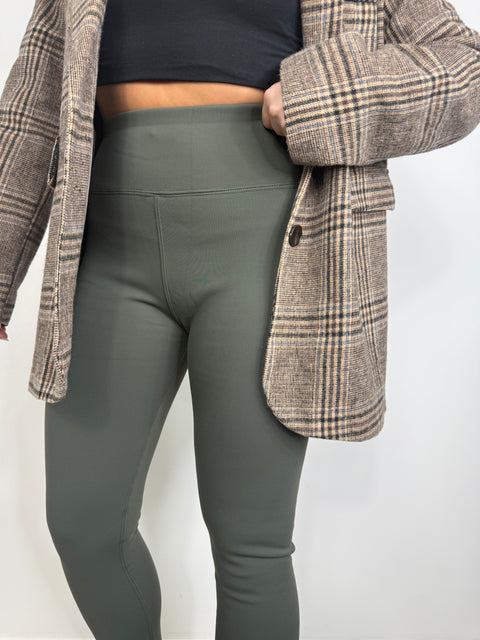 LEGGINGS TERMICO VERDE 3358