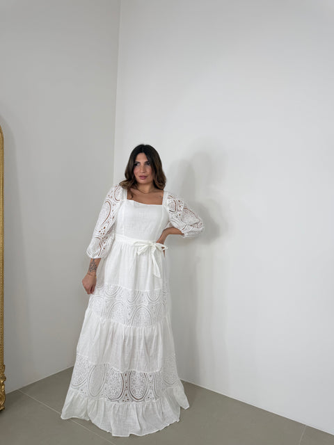 DRESS ZANZIBAR BIANCO