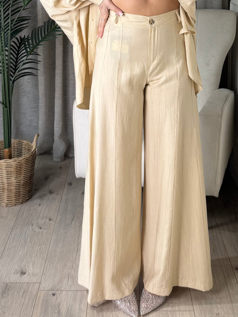 PANTAPALAZZO SAMIRA BEIGE