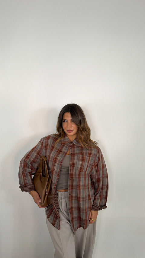 SET CANOTTA E CAMICIA GRIGIO