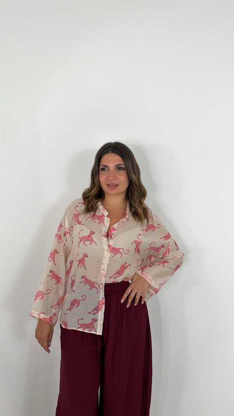 CAMICIA TIGRE JUST PANNA