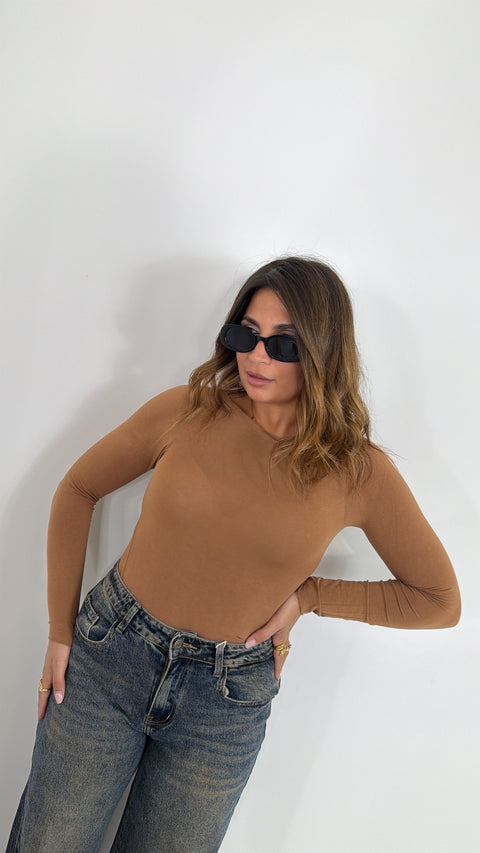 MAGLIA EXTRALIGHT CUOIO