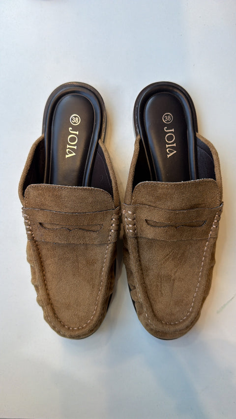 MOCASSINO IN ECO CAMOSCIO CAMEL 1777